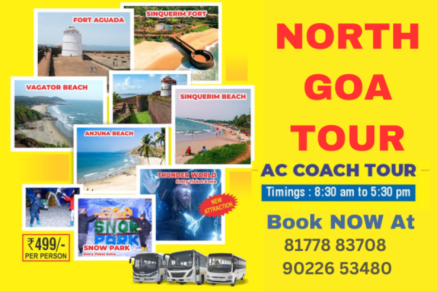 North Goa Ac Bus Tour