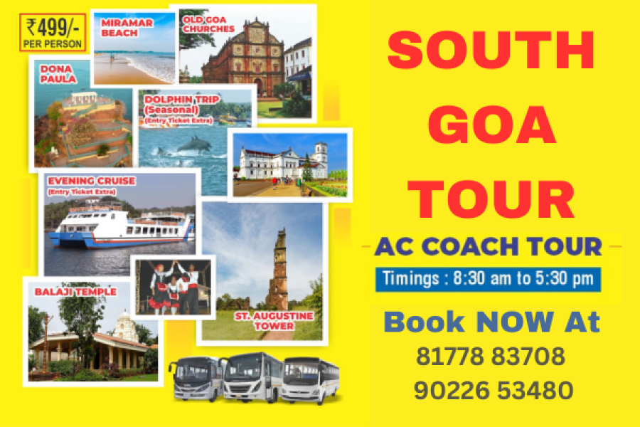 South Goa Ac Bus Tour